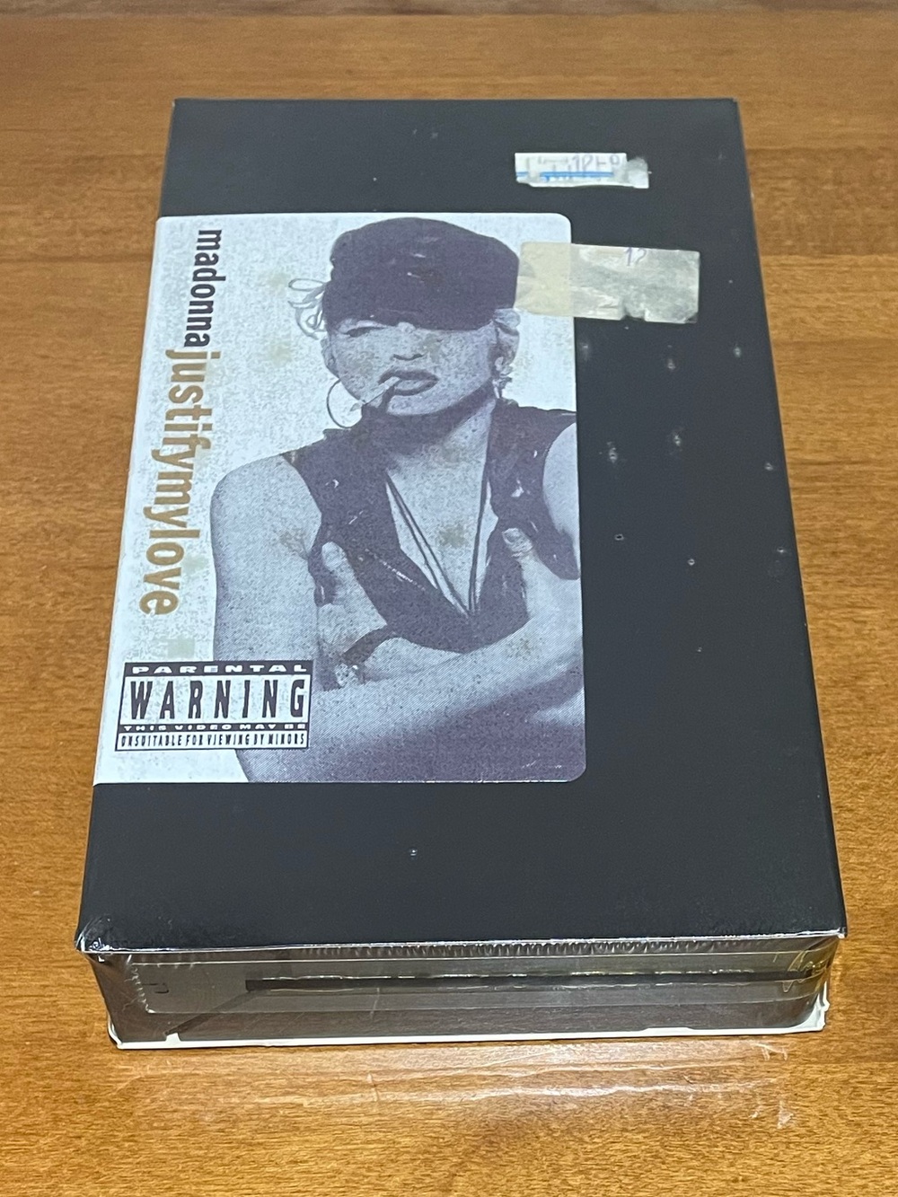Madonna Justify My Love VHS Tape 1990 Video Single – Factory Sealed.